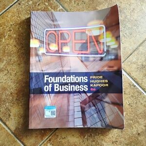 Foundations of Business Textbook 6th Edition